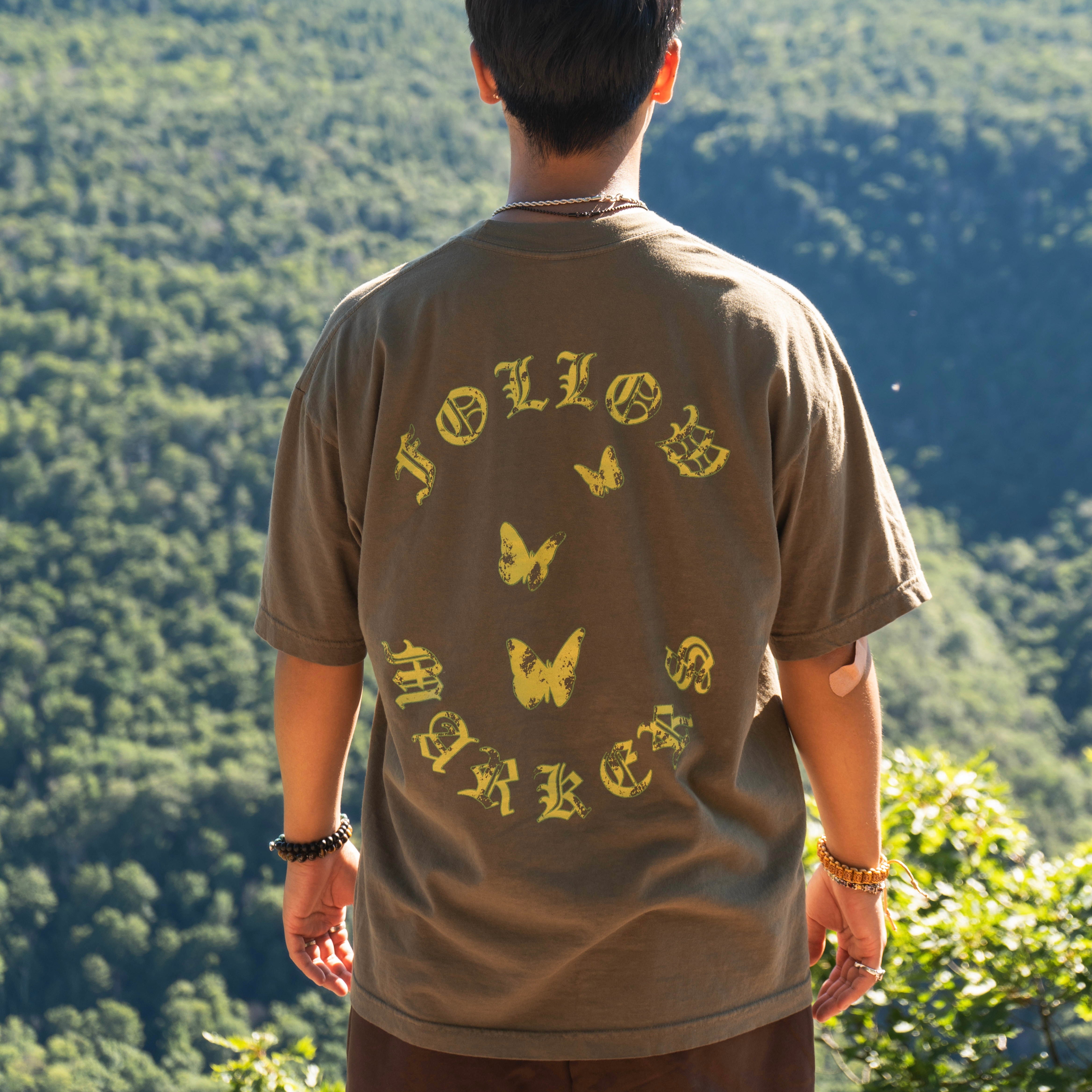 “Follow Markers” Trail Shirt - Verde