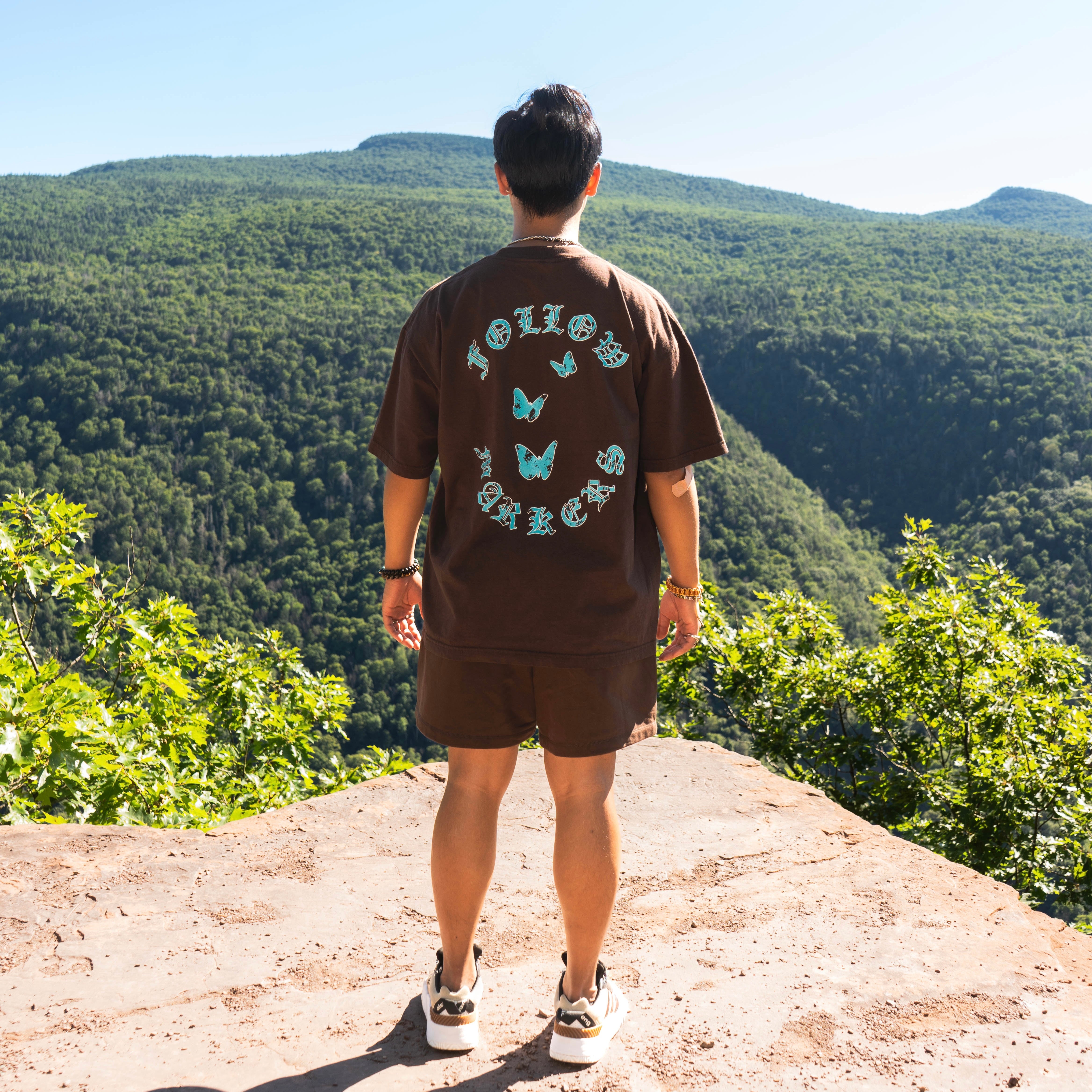 “Follow Markers” Trail Shirt - Sky