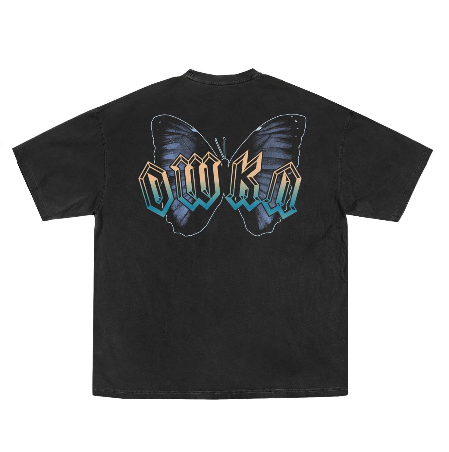 Butterfly Effect Vintage Tee - Sky