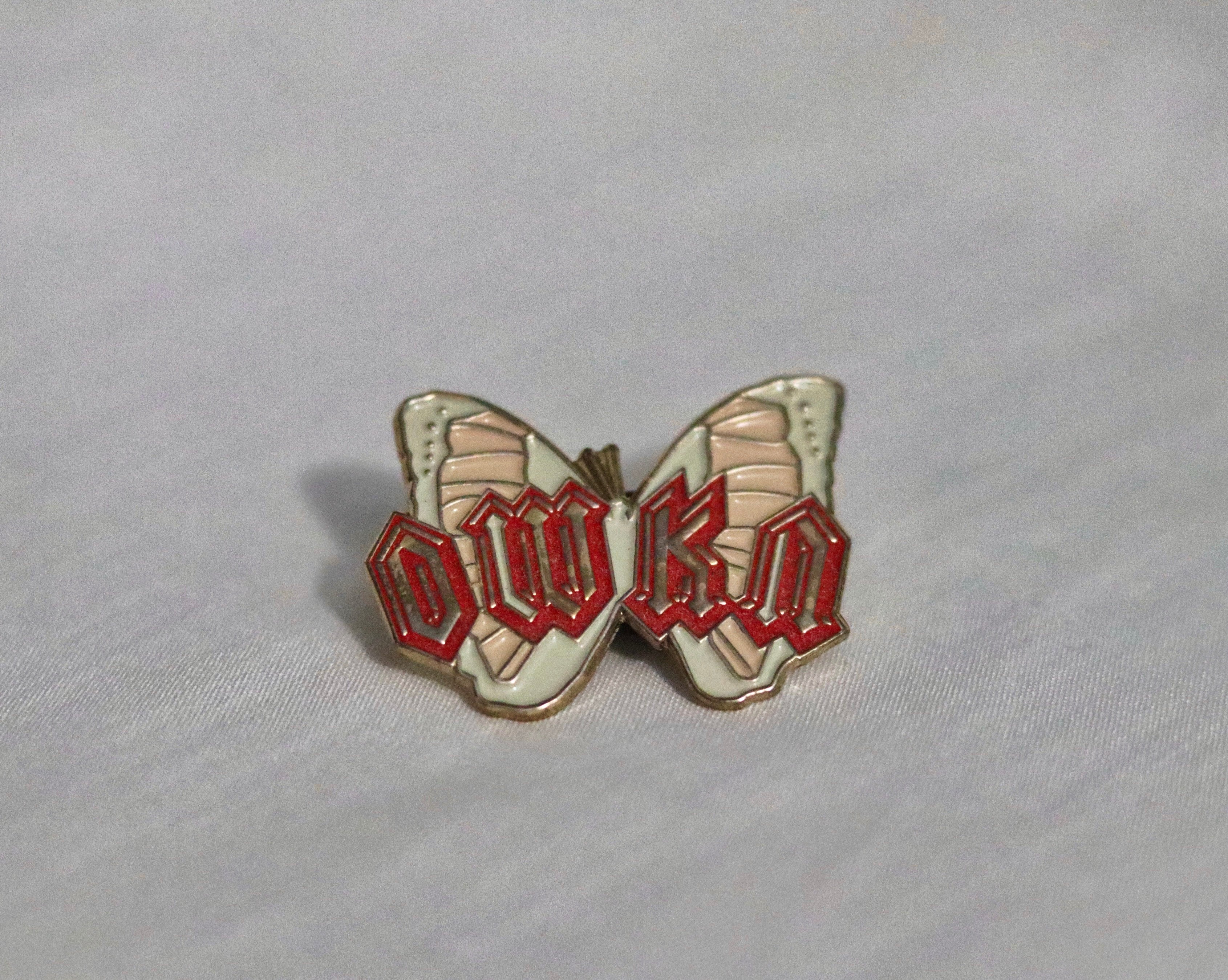 Glow in The Dark Butterfly Pin