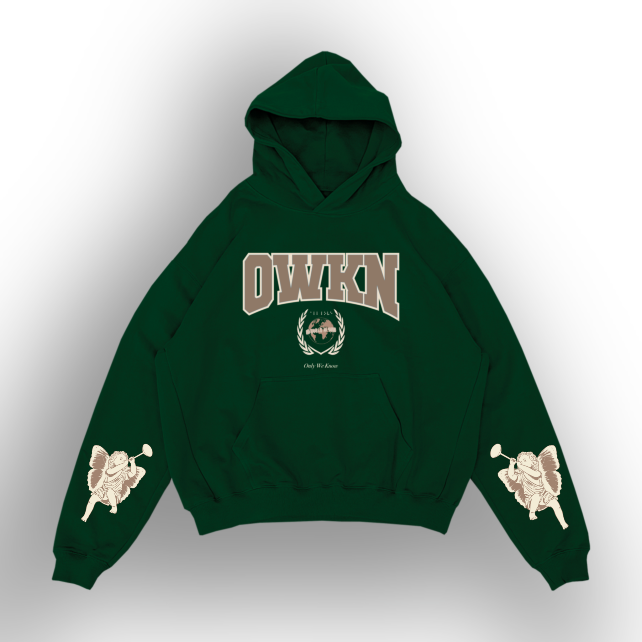 Guardian Angel Hoodie - Green